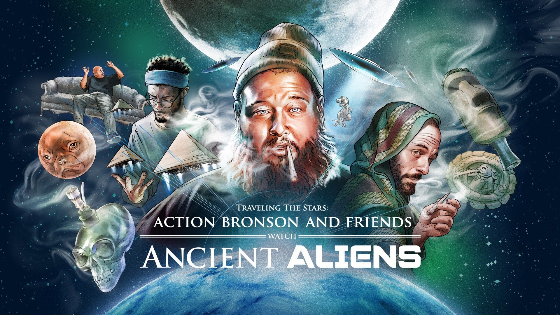 Action Bronson & Friends Watch Ancient Aliens · Season 1 - Plex - Watch Action Bronson Ancient Aliens Season 1 Online Free