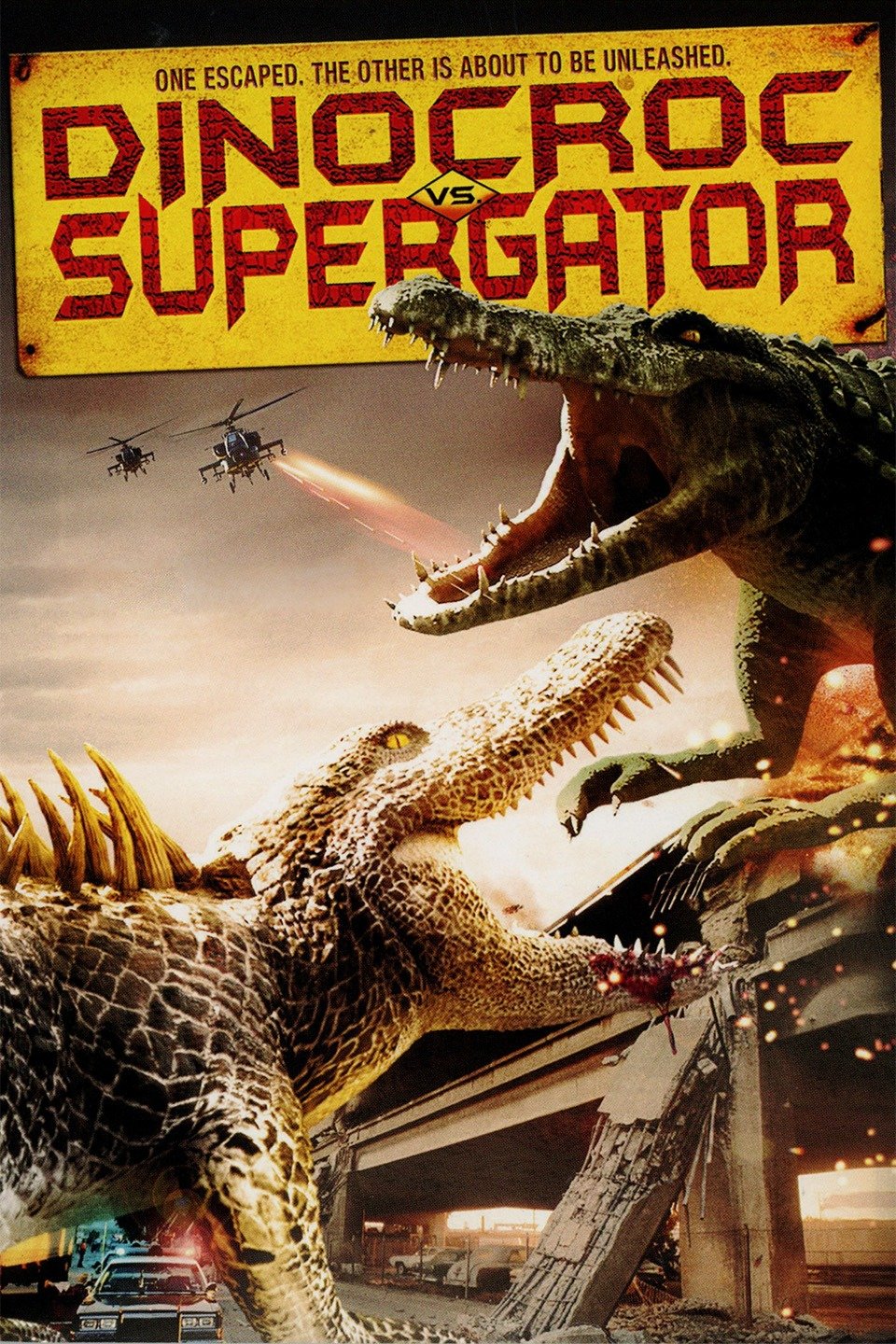 Dinocroc vs. Supergator on FREECABLE TV